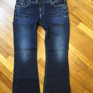 Women's Silver Tuesday Bootcut Jeans, NWOT 36x30.